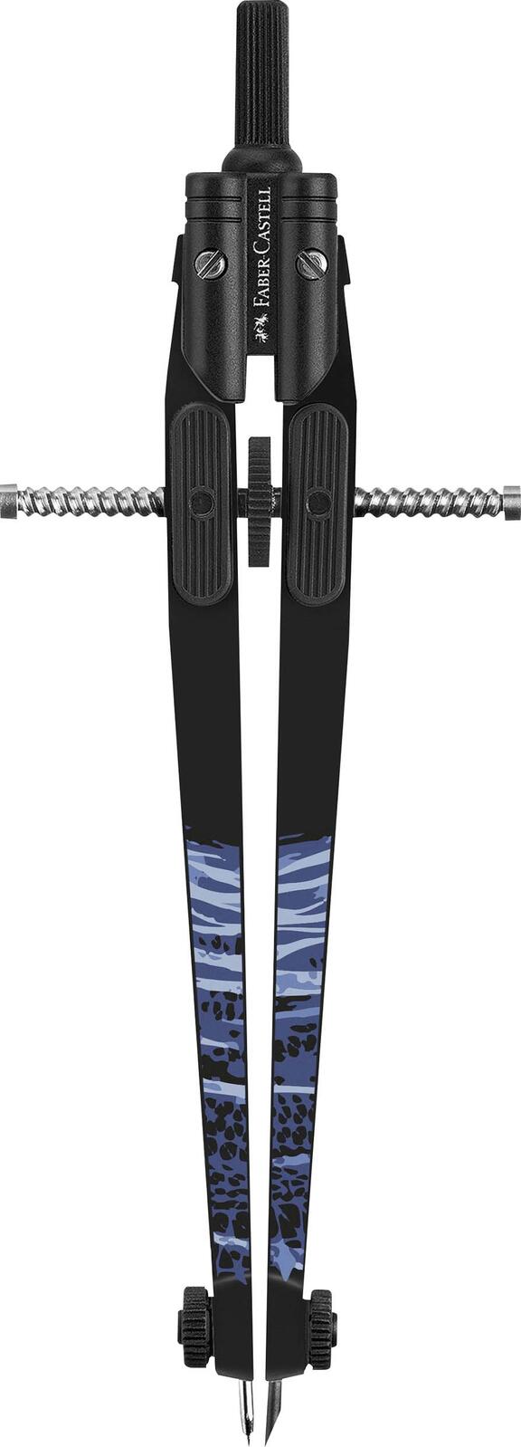 FABER-CASTELL Zirkel Shiny Twist blau FABER-CASTELL Zirkel Shiny Twist blau